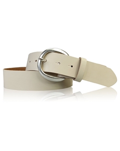 Кожаный ремень, кремовый Fronhofer