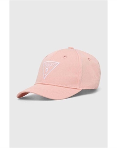 Детская хлопковая бейсболка., розовый Guess