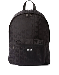 Рюкзак с логотипом, черный Msgm