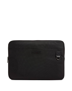 Сумка для ноутбука с логотипом, черный Dsquared2