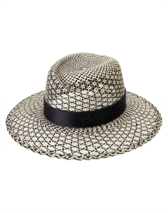 Соломенная шляпа-федора Вирджини, нейтральный цвет Maison michel