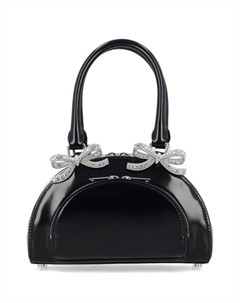 Мини-сумка изогнутой формы, черный Self-portrait