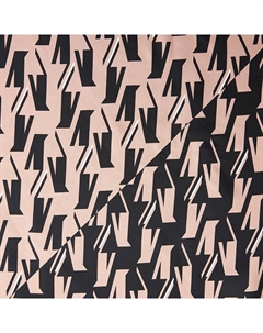 Шарф с узором «гусиные лапки», черный Deep breath