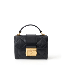 Сумка женская с металлической цепочкой, черный Deep breath