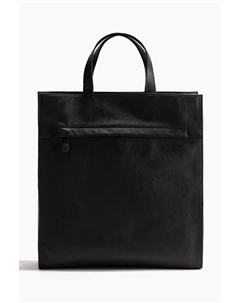 Кожаный шопер, черный H&m