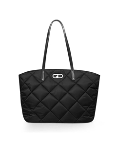 Сумка большая, черный Deep breath