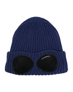 Шапка бини с линзами, синий C.p. company
