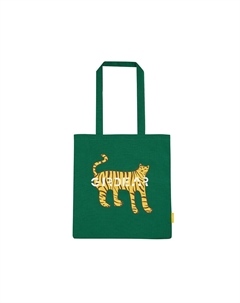 Сумка с тигровым принтом, оранжевый Deep breath