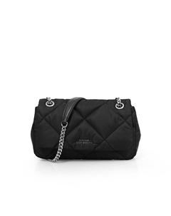 Маленькая сумка-багет на цепочке, черный Deep breath