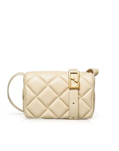 Женская сумка из стеганой овчины с ромбами, черный Deep breath