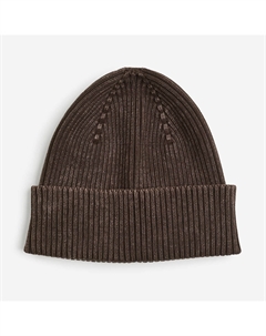 Шапка Rib-knit Cotton, коричневый H&m