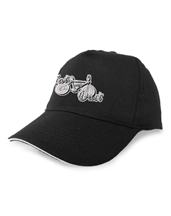 Бейсболка Eat My Dust, черный Kruskis