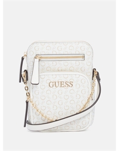 Холщовая сумка через плечо Filmore, белый Guess factory