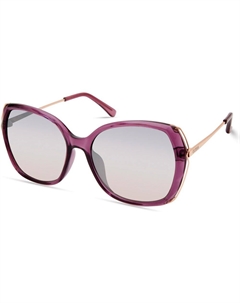 Солнцезащитные очки из фиолетового металла Guess