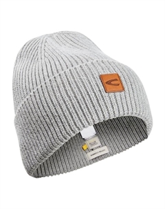 Шапка aus einem Baumwoll Kaschmir Mix, цвет steingrau Camel active