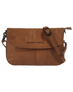 Сумка через плечо, натуральная кожа, цвет Cognac Spikes & sparrow