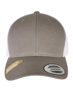 Кепка Trucker "Кепки YP CLASSICS RECYCLED RETRO TRUCKER CAP 2-TONE", белый Flexfit