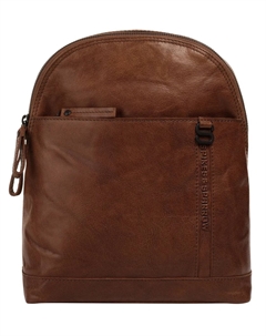 Городской рюкзак "РЮКЗАК", натуральная кожа, цвет Cognac Spikes & sparrow