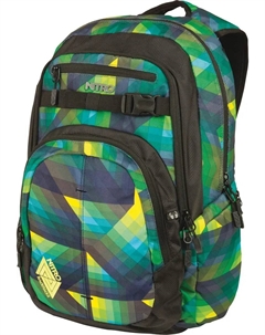 Школьный рюкзак "Погоня", повседневный рюкзак, рюкзак для отдыха, школы, работы и путешествий, цвет Geo Green Nitro