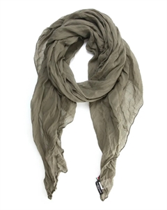 Модный шарф "Unitoo", производство Италия, оливковый Collezione alessandro