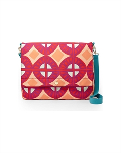 Сумка через плечо  Tasche aus Polyester, красный Fossil