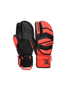 Варежки "Worldcup Warrior Lobster", очень теплые, водонепроницаемые, дышащие, красный Reusch