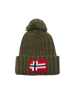 Шапка с добавлением шерсти, зеленый Napapijri
