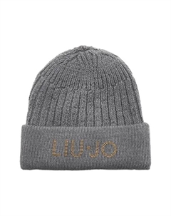 Кепка с заклепками и добавлением шерсти, серый Liu jo