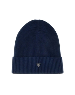 Мужская вязаная шапка, синий Guess