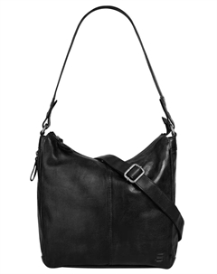 Сумка через плечо, натуральная кожа, черный Spikes & sparrow