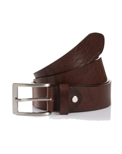 Кожаный ремень "TTJADEN", мужской ремень шириной 3,5 см, идеально подходит для джинсов большого размера. 120, коричневый Tom tailor