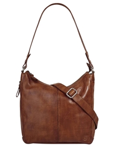 Сумка через плечо, натуральная кожа, цвет Cognac Spikes & sparrow