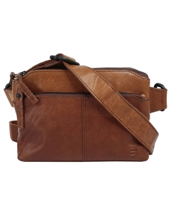 Поясная сумка, натуральная кожа, цвет Cognac Spikes & sparrow