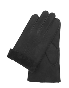 Кожаные перчатки GRETCEN из натуральной овечьей кожи, черный Gretchen