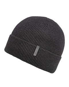 Вязаная шапка чиллаутс с манжетами на подкладке, серый Chillouts