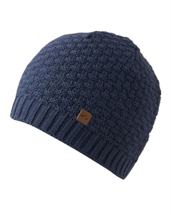 Шапка для отдыха "Kasimir Hat", с ребристыми манжетами, один размер, синий Chillouts