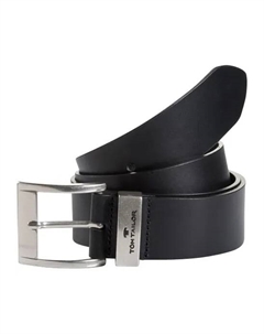 Кожаный ремень "TTTOM", мужской ремень шириной 4 см, повседневный и джинсовый вид, черный Tom tailor