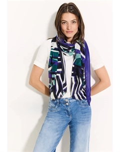 Шарф из модала, синий Cecil