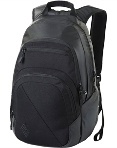 Школьный рюкзак НИТРО "Шташ 29", повседневный рюкзак, рюкзак для отдыха, школы, работы и путешествий, черный Nitro