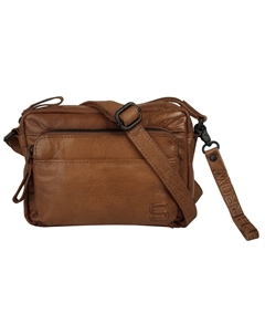 Сумка через плечо, натуральная кожа, коричневый Spikes & sparrow