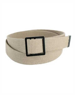 Мужской ремень в стиле милитари с открытой пряжкой, цвет Khaki Ctm