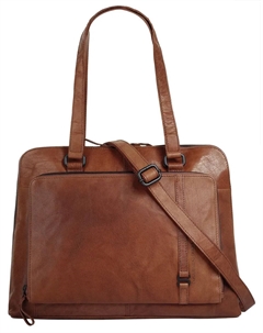 Шоппер, натуральная кожа, цвет Cognac Spikes & sparrow