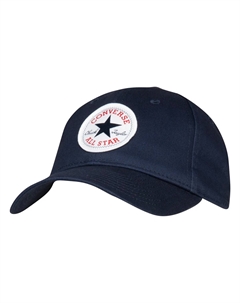 Бейсбольная кепка-конверс "CAN CHUCK PATCH CURVE BRIM HAT", с этикеткой, цвет Obsidian Converse