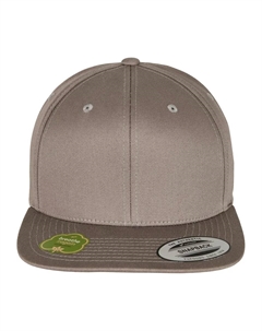 Кепка  " унисекс из органического хлопка Snapback", серый Flexfit