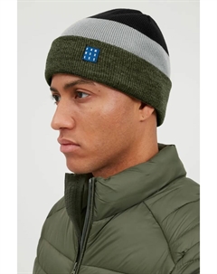 Смесовая вязаная шапка " BHearl", черный Blend