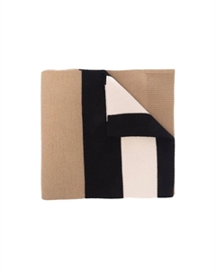 Шарф детский вязаный, коричневый Burberry