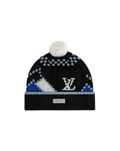 Шапка, черный / синий Louis vuitton