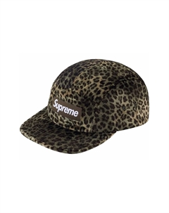 Кепка Leopard Velvet, оливковый Supreme