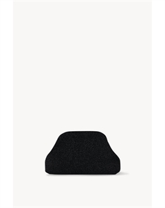 Клатч Mira из рафии, черный The row