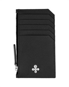 Кожаная визитница, черный Lilou